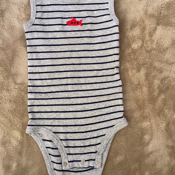 12 mos Carter's 3 Piece Summer Outfit - Picture 5 of 8